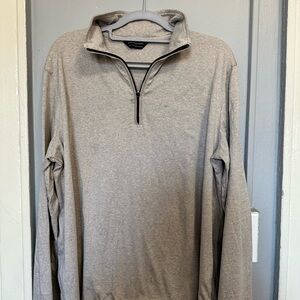 Calvin Klein Gray Quarter-Zip Pullover